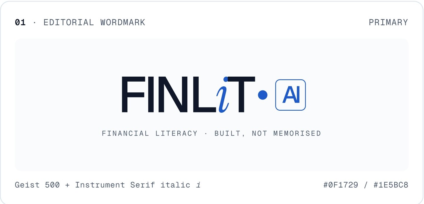 FINLiT editorial wordmark